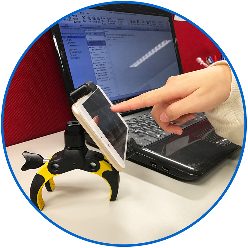 phone stand desk