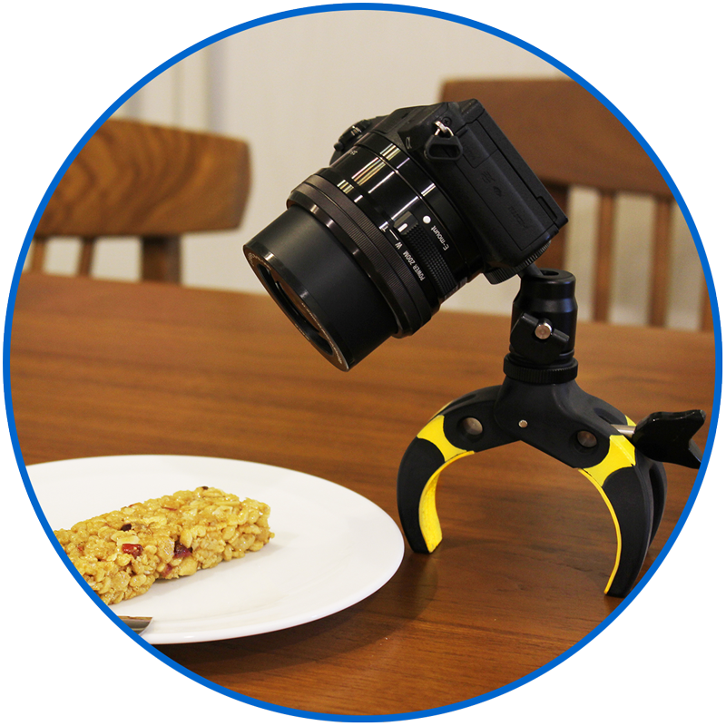 camera clamp tripod