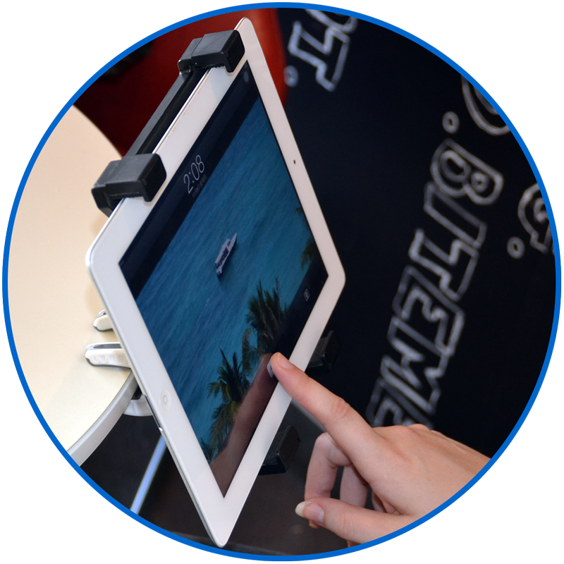 ipad clip mount