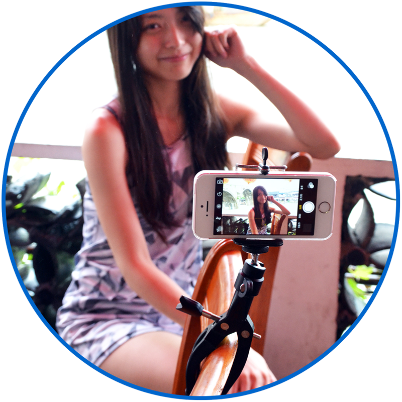 smartphone clamp mount