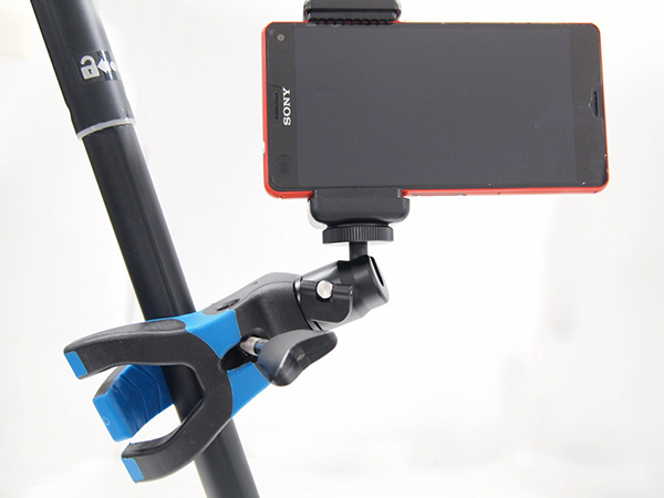 Mounting on the tripod